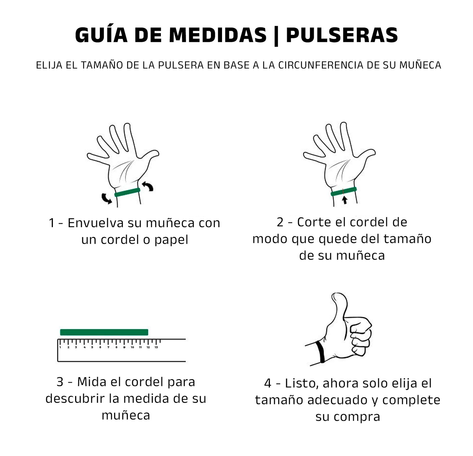 Pantalón tabela de medidas