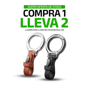 (Compra 1 y llévate 2) Llavero para Llaves de Coche Buckle Car - Clube Boss