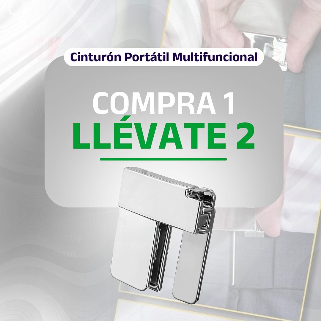 Cinturón Portátil Multifuncional Compra 1 Lleva 2