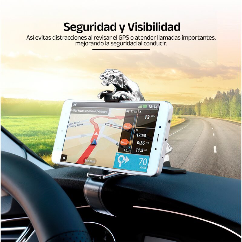 Soporte para Celular para Coche Jaguar Road - Clube Boss