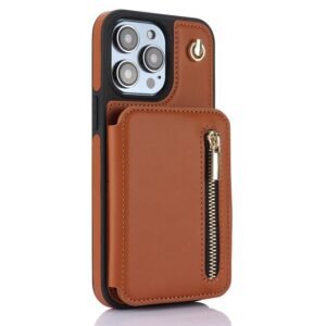 Funda iPhone Wallet Trace de Cuero Auténtico con Cartera Premium - Clube Boss